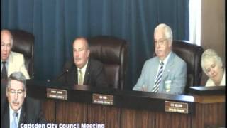 Gadsden City Council Meeting - 5/8/12