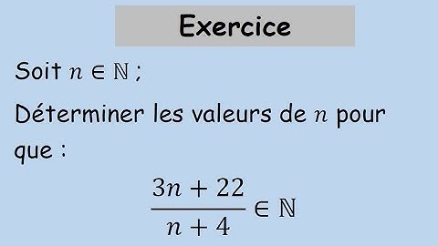 Ensemble des entiers naturels et notions d