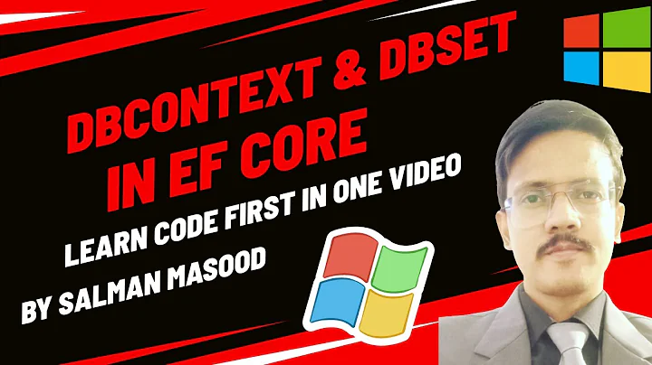 What is Dbcontext & DbSet In Entity Framework Core | Code First Approach in Urdu/Hindi | Part-4