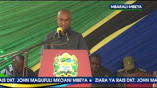 LIVE | Ziara ya Rais John Magufuli mkoani Mbeya na sasa yuko Mbarali