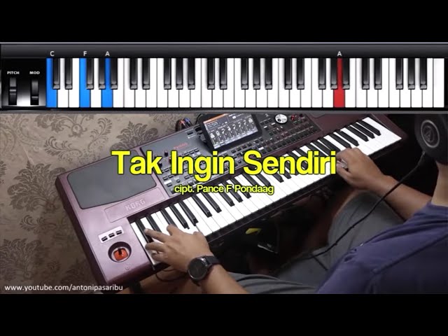 TAK INGIN SENDIRI-PANCE PONDAAG. KEYBOARD ANTONI PASARIBU class=