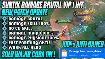 DAMAGE BRUTAL ALL HERO SEASON 38‼️ SCRIPT DAMAGE MOBILE LEGENDS TERBARU 2025 ANTI BANNED