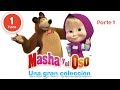 Masha y el Oso - Una gran colección de dibujos animados (Parte 1) 60 minutos para niños en Español