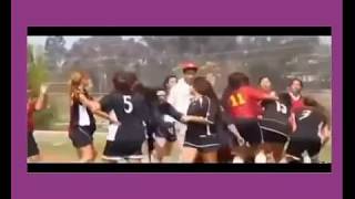 Women Foot Boll Fight Rang Girl