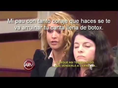Vidéo: Paulina Rubio Revient Au Tribunal