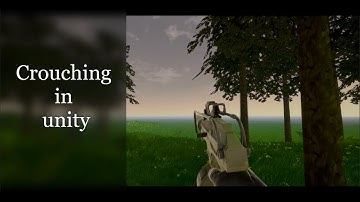 Crouching in games || Unity(Tutorial)