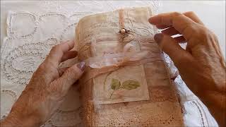 Vintage Style Tattered Journal