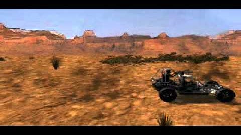 C&C Tiberian Dawn - Tanks Moving into a Desert Town