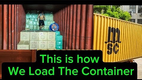 Container Loading From Yiwu 🇨🇳 to Karachi 🇵🇰
