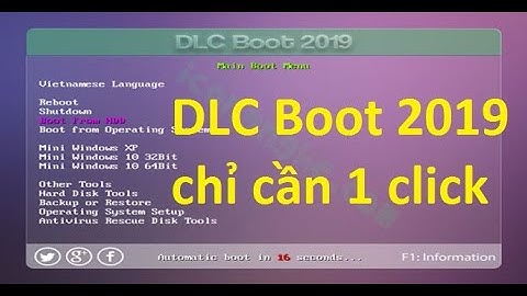 TẠO USB BOOT DLC ( HOW TO CREATE THE LATEST USB BOOT 2020 )