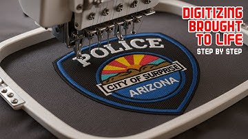 How to Digitize an Embroidery Design || Beginner’s Tutorial by Digitized by TaronBD