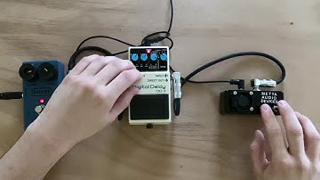 Metta Audio Devices / Noise Fan Drone Harsh Noise Instrument with MXR Blue Box & Boss DD-3