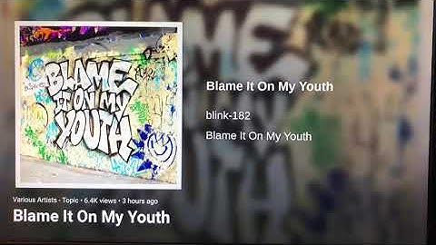 Blame It On My Youth - Blink 182