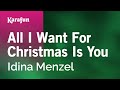 Karaoke All I Want For Christmas Is You - Idina Menzel *