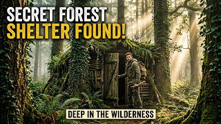 I Built a Secret Tree Shelter in the Deep Forest | Ultimate Survival Build