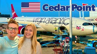 Starting Our May 2024 Usa Trip Virgin Atlantic Flight Travelling To Cedar Point