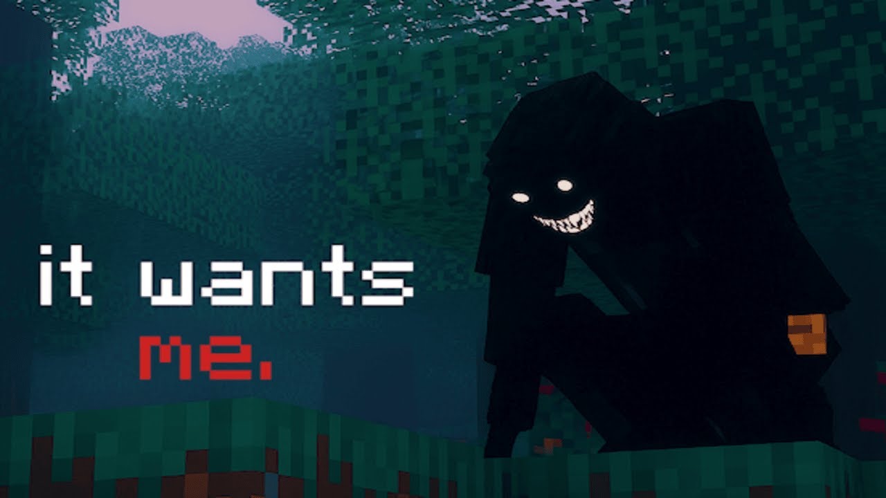 an obsessive stalker is in my minecraft world... (plus i'm stoned)