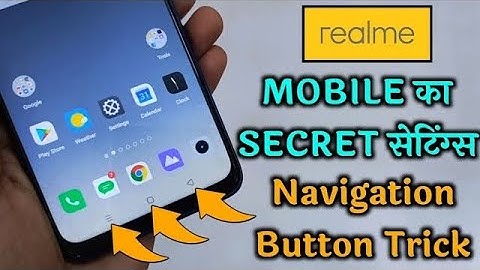 How To Hide Navigation Buttons Realme Smartphone | Realme Mobile New Secret Settings