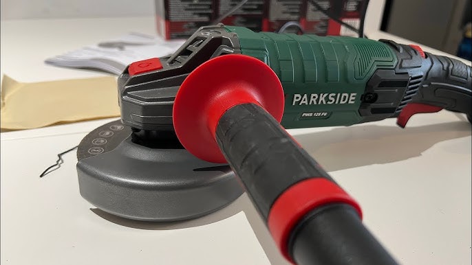 Parkside Angle Grinder 1200W PWS 125 F6 - Unboxing + Tryout - YouTube