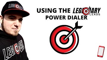 Cold Calling With The Legendary Leads Power Dialer
