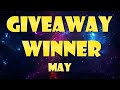 YAY- Announcing the May Winner !