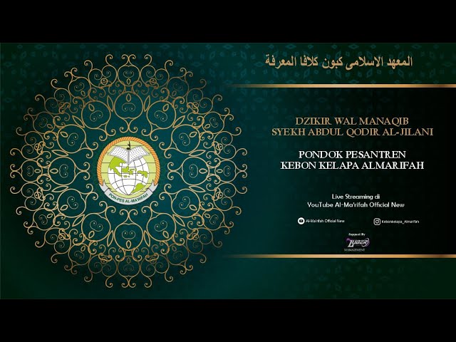 🔴LIVE DZIKIR WAL MANAQIB KUBRO SYEKH ABDUL QODIR AL-JILANI 04-05-2024 class=