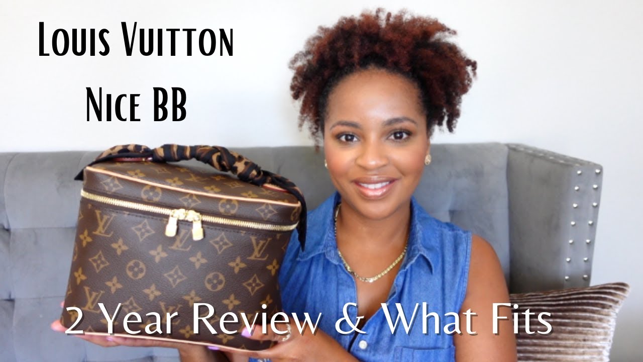 Louis Vuitton Nice BB v Nice train case: What's In My Bag & Why I'm NOT  buying the LV Nice Mini 