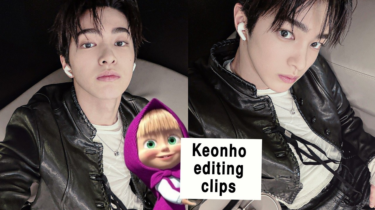 CORTIS Keonho editing clips scenepack.