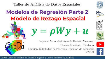 Taller de Análisis de Datos Espaciales. Modelo de Rezago Espacial con GeoDa