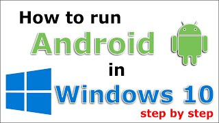 How to run Android on a Windows 10 PC with HyperV step by step