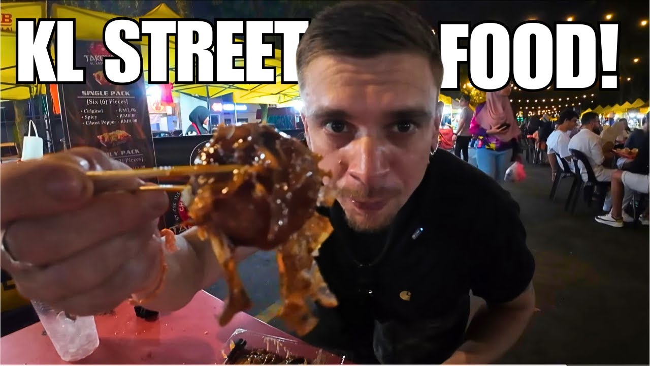 Праздник еды на ночном рынке Куала-Лумпура! 🇲🇾