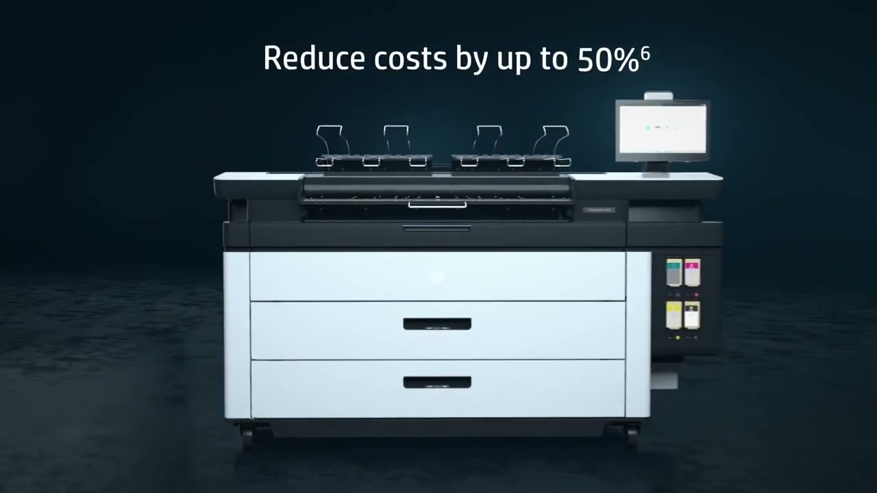 HP PageWide XL 5200, 8200 Large Format Printers  Think Broader  Work Simpler