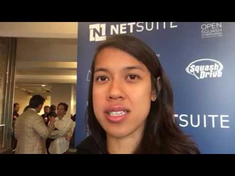 Nicol David Interview At NetSuite Open 2016 P1 #NetSuiteOpen