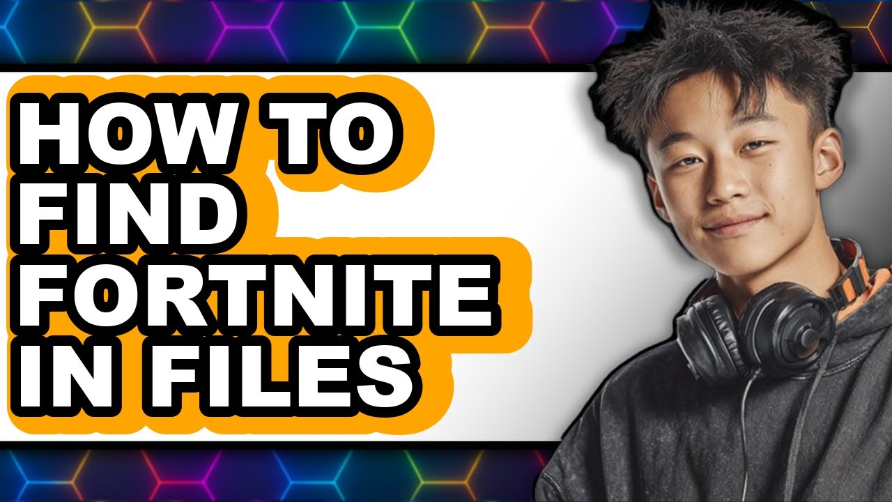 How to Find Fortnite in Files (only Way) - YouTube
