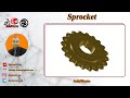 Sprocket in SolidWorks / طراحی چرخ دنده خورشیدی در سالیدورکز