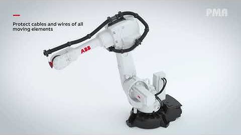 ABB PMA Cable protection in robotics and automation