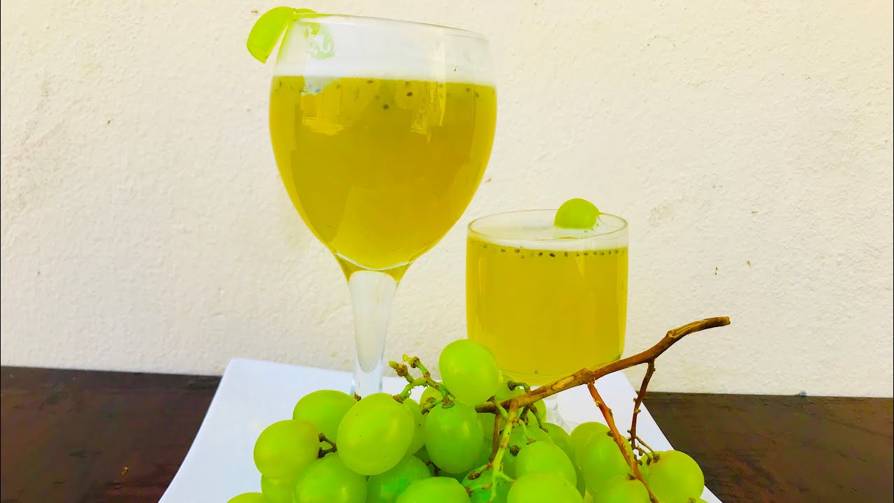 Green grapes juice / പച്ച മുന്തിരി ജ്യൂസ് /Qatar Malayali recipe/Achoos