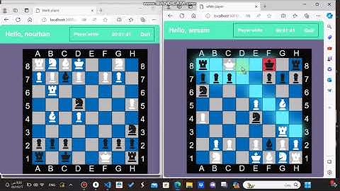 multiplayer chess game | Node.js, Express.js, Socket.IO, Mongodb, JavaScript