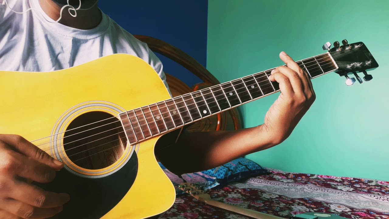 Naina guitar lessonnagpuri romantic song