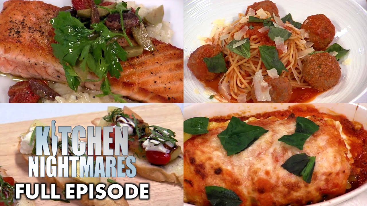 Gordon Creates Mangia Mangia's New Menu Kitchen Nightmares FULL