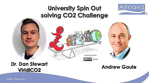 Dan Stewart ViridiCO2 discusses University Spin Out and Solving CO2 Challenge