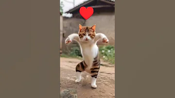 Cat Bike Dance Viral Comedy Shortvideos 