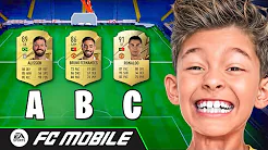 COMPRANDO PACK DE JOGADORES EM ORDEM ALFABETICA NO FC 25 MOBILE