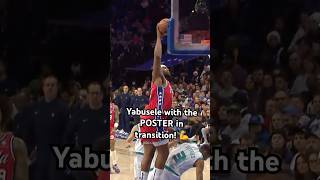 Yabusele With The Poster In Transition