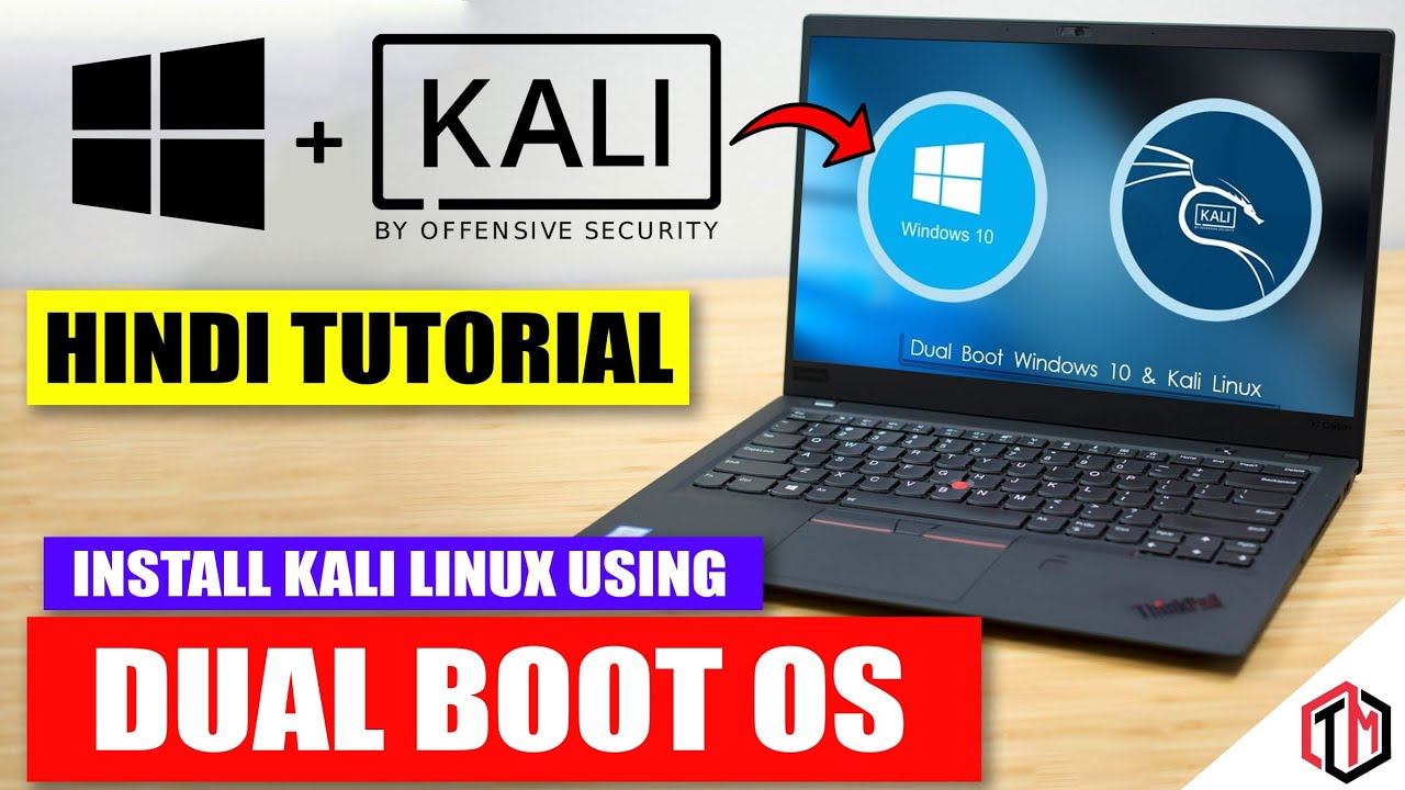 [HINDI]- Dual Boot Setup - How to Install KALI LINUX using Bootable ...
