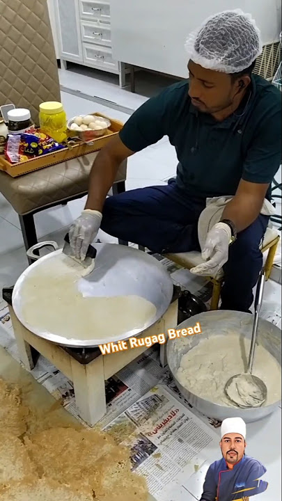 arabic food whit Rugag Bread #arabic #food #qatar# favorite#bread