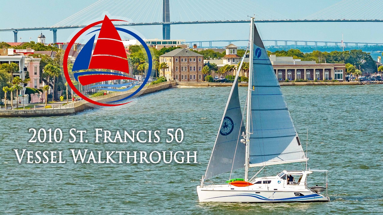 ⁣St. Francis 50 Vessel Walkthrough | Catamaran For Sale