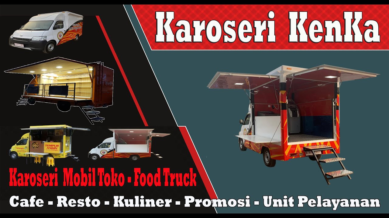 Mobil Toko dan Food Truck Cafe - Resto - Promosi - Kuliner
