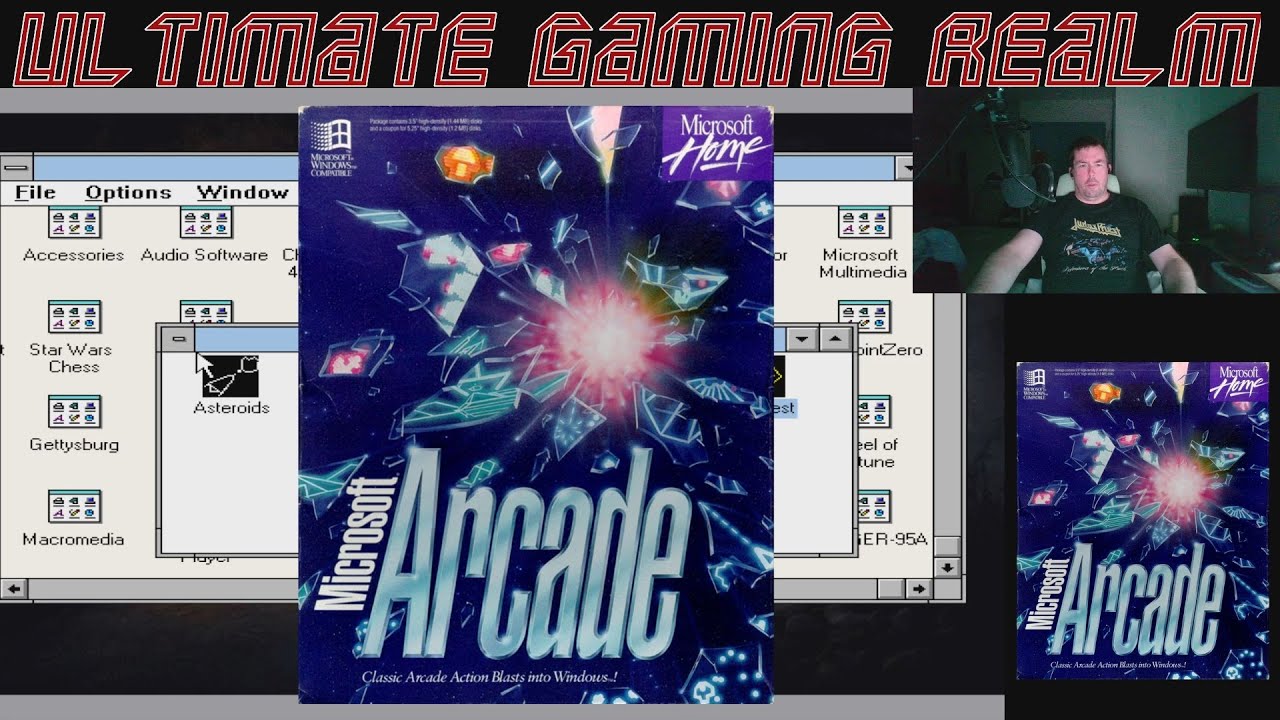 UGR Play's - Microsoft Arcade (1993) on Windows 3x - YouTube