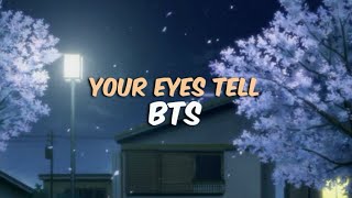 BTS - Your Eyes Tell [INDO LIRIK]